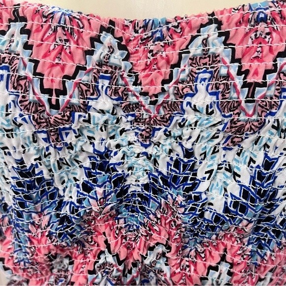 Smocked and strapless summer dress size small NWT - Picture 3 of 5